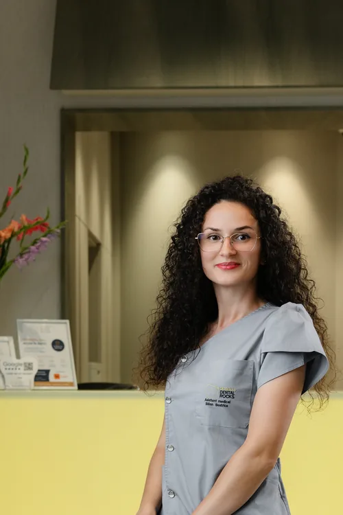 Beatrice Bălan, asistent medical la Gorgos Dental Rocks