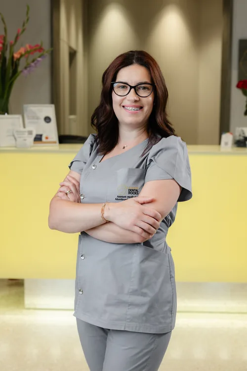 Rustiana Adumitroaei, asistent medical la Gorgos Dental Rocks